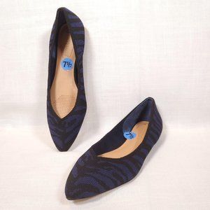 NEW corso como purple knit pointed toe flats